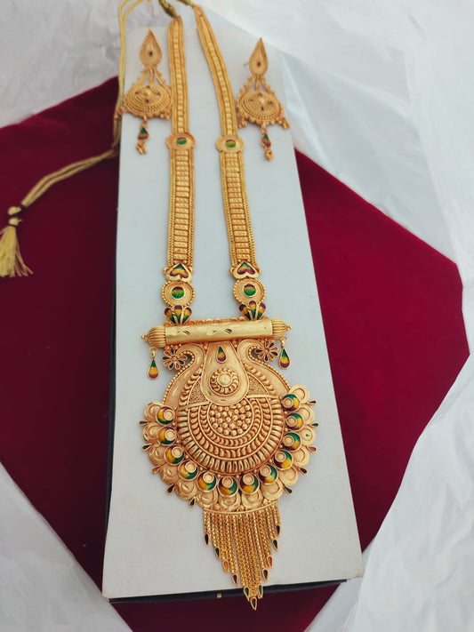 Classic Copper Mangalsutra with a Modern Twist
