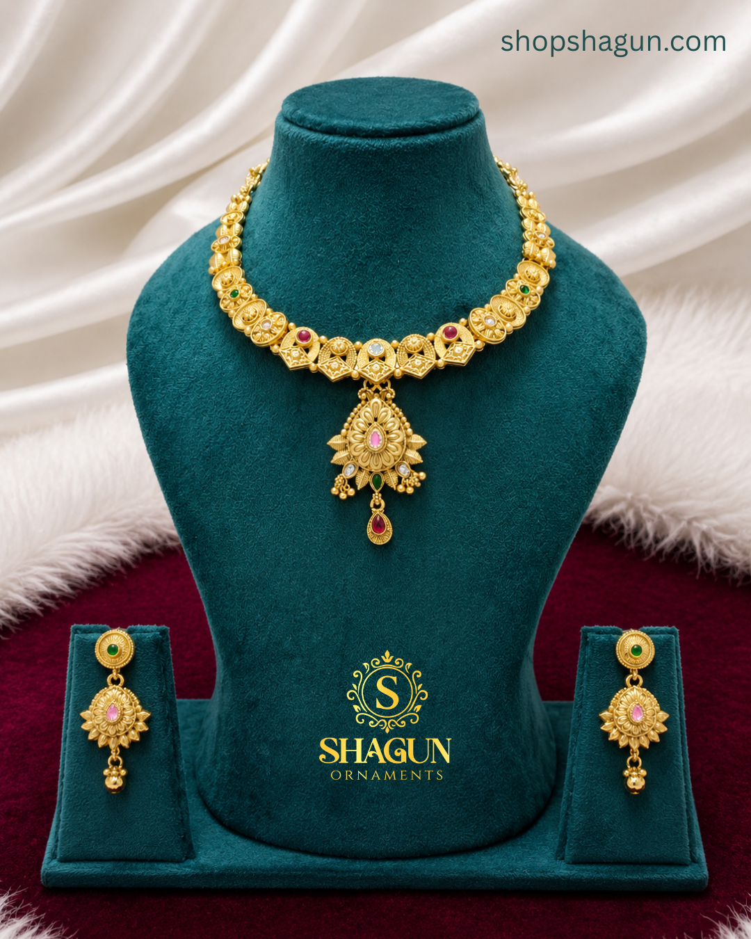 Heritage Kundan Choker Set HC14