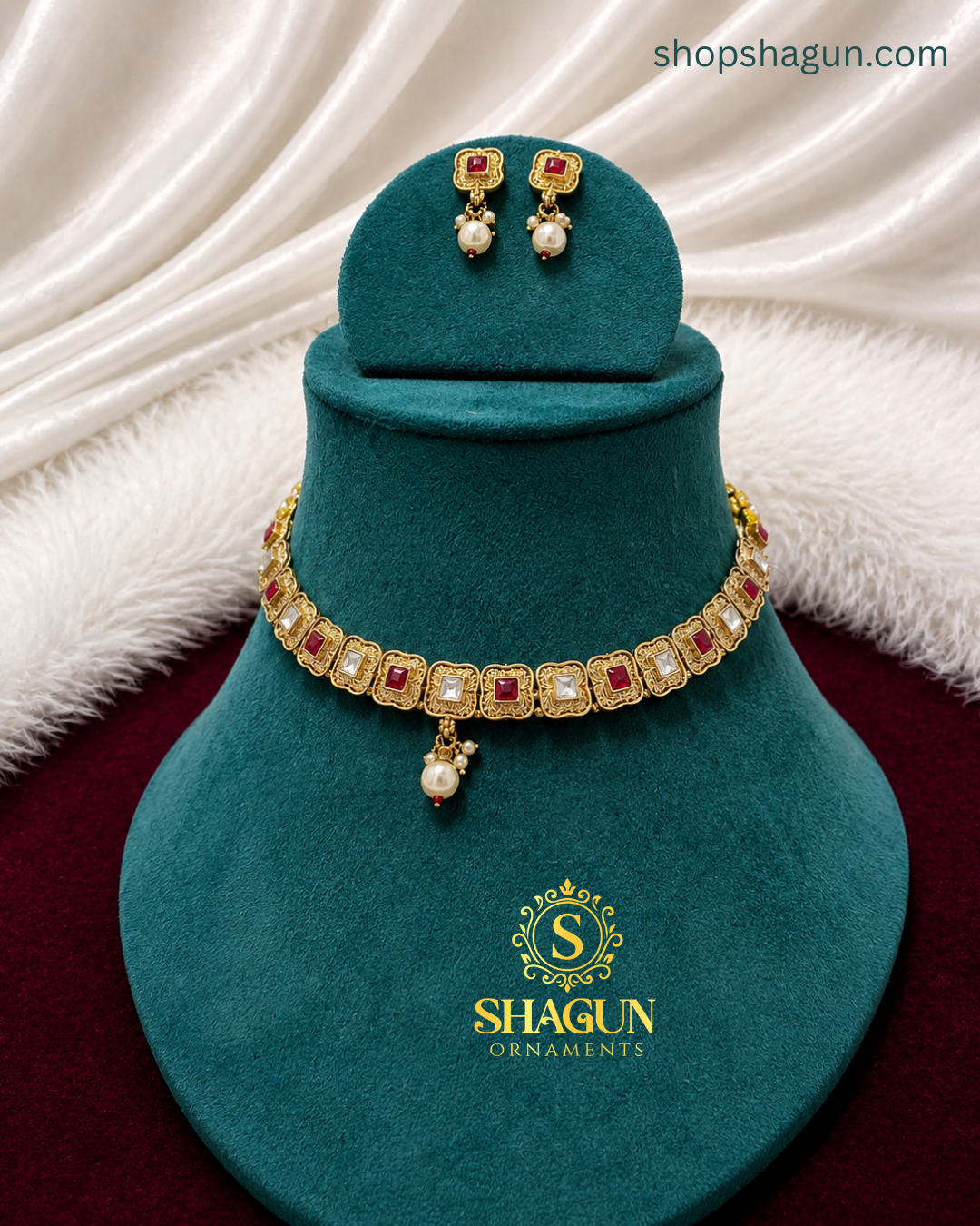 Heritage Kundan Choker Set HC24