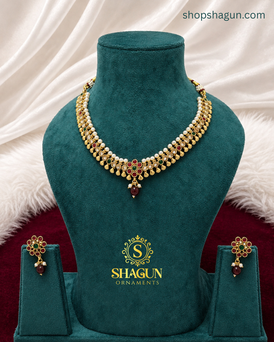 Heritage Kundan Choker Set HC15