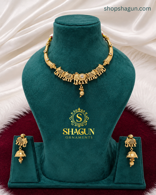 Heritage Kundan Choker Set HC26